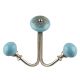 Turquoise Strewn Flat Wired Hooks Online